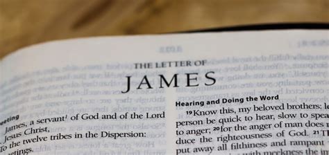 what does james mean in the bible.